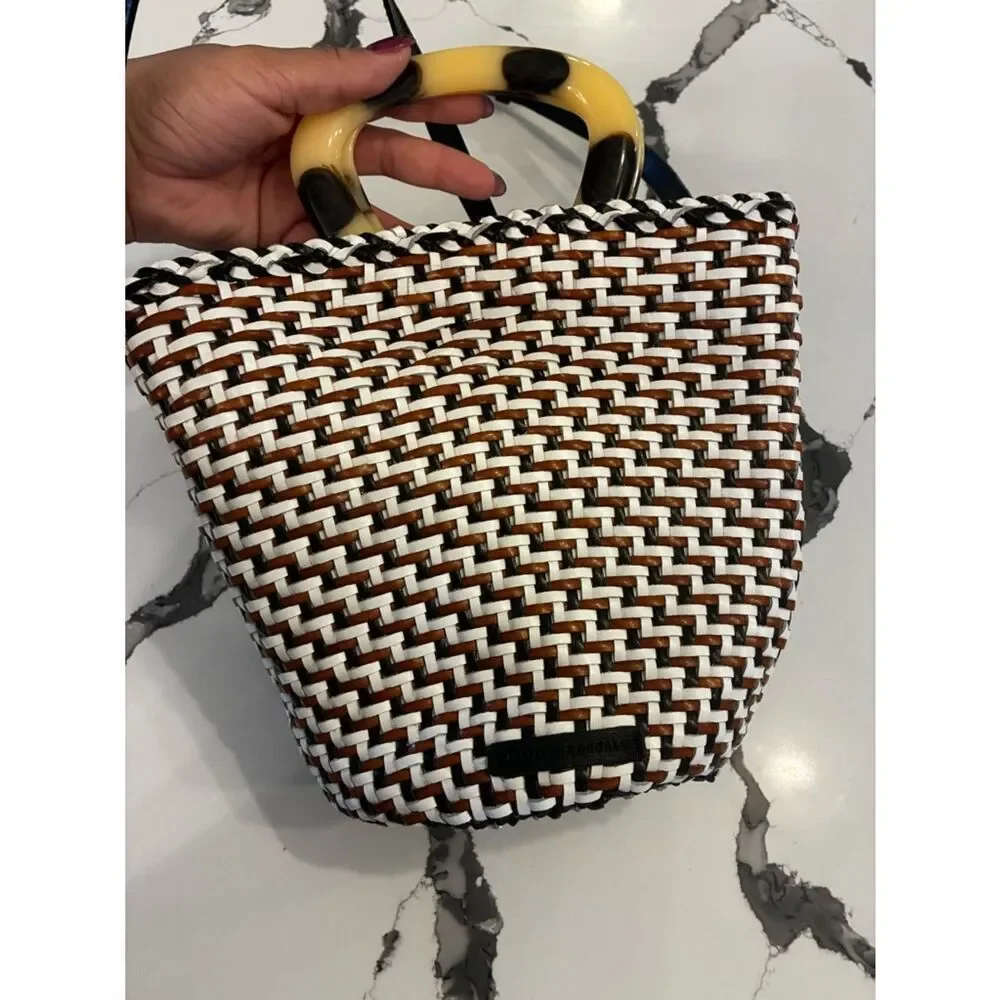 Loeffel Randall Multi Woven Fan Tote